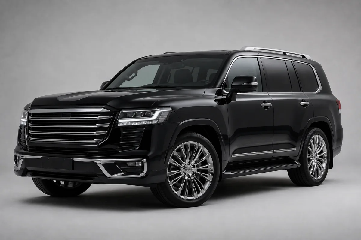 Luxury SUV exterior — Gulf Trip Service fleet vehicle in Saudi Arabia